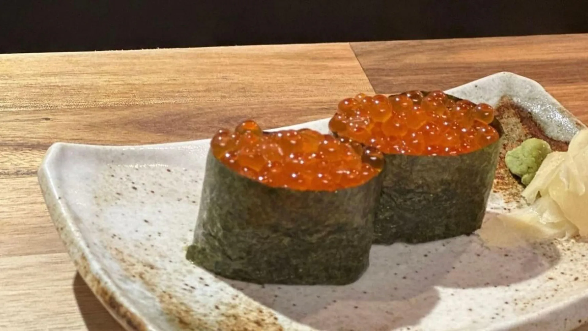 Salmon Roe at Ginger Garden, Chinese Restaurant in Marlborough